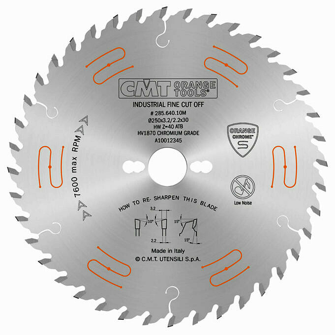 CMT ITK Plus Think Kerf Finishing Blade Review